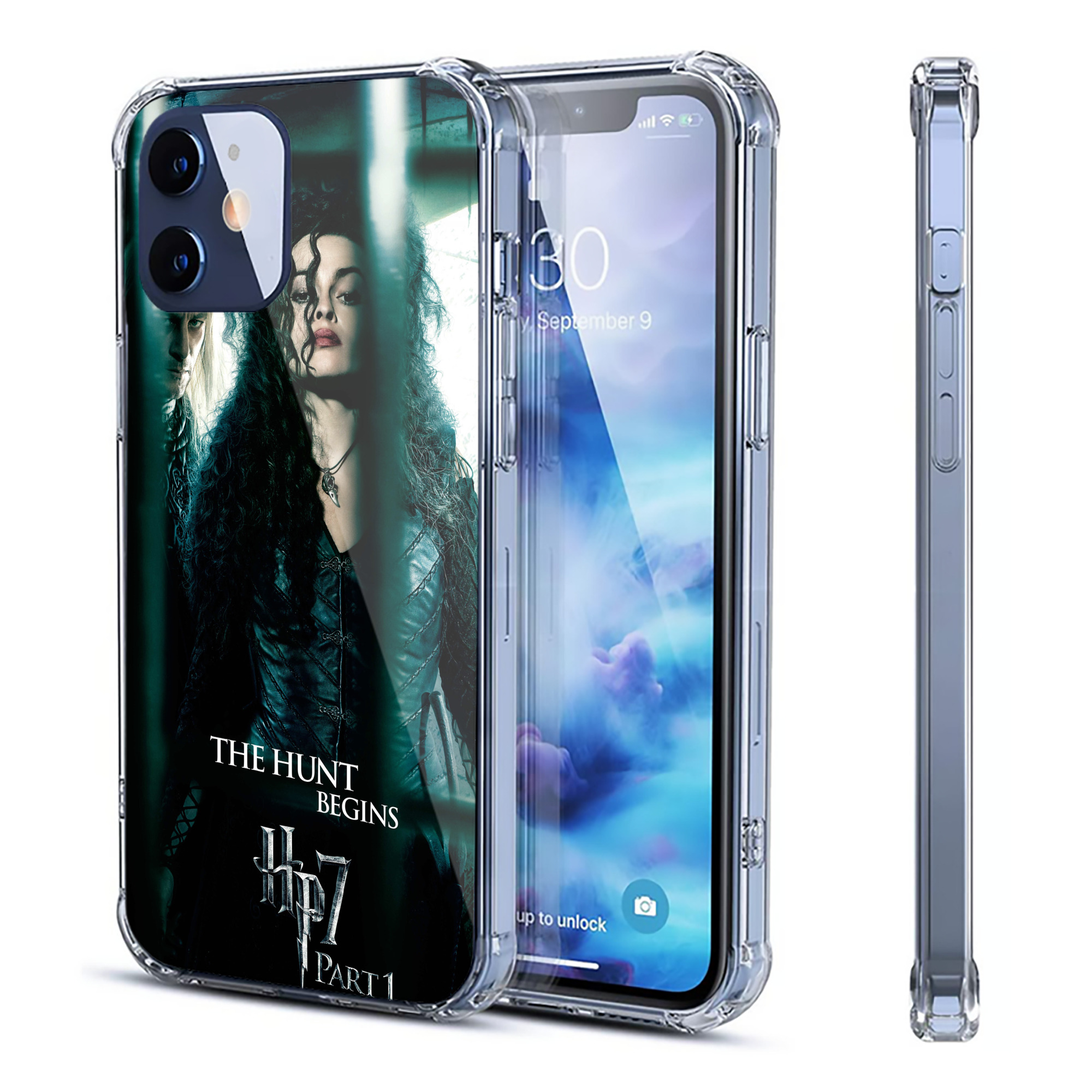 （画像用） Harry Potter ハリー・ポッターシリーズ 【iPhone 12シリーズ対応】透明スマホケース（クリアソフトケース）